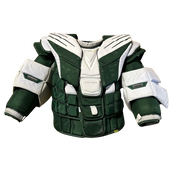 Bauer Vapor Hyperlite - Used Pro Stock Goalie Chest Protector (Green/White)