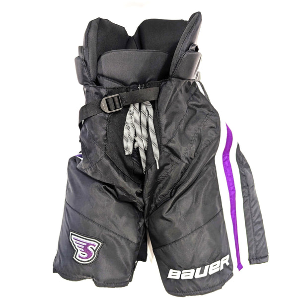 Bauer Pro Team - NCAA Pro Stock Hockey Pants (Black/Purple)