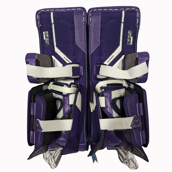 Bauer Supreme Mach - New Pro Stock Senior Goalie Pad Set (Purple)