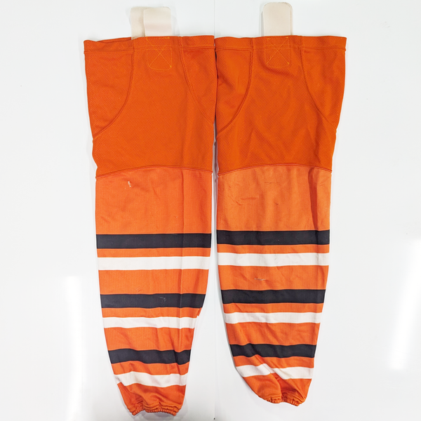 NCAA - Used  Hockey Socks (Orange/Black/White)