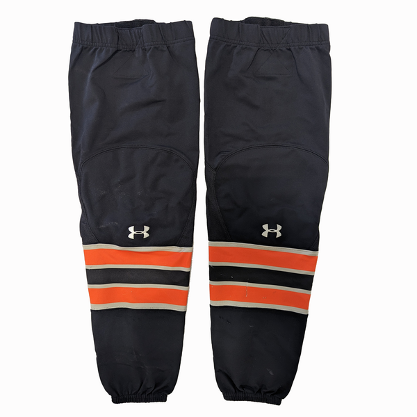 NCAA - Used Under Armour Hockey Socks (Black/Orange)