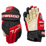 Sherwood Rekker Legend 1 - Hockey Gloves - Junior (Black/Red/White)