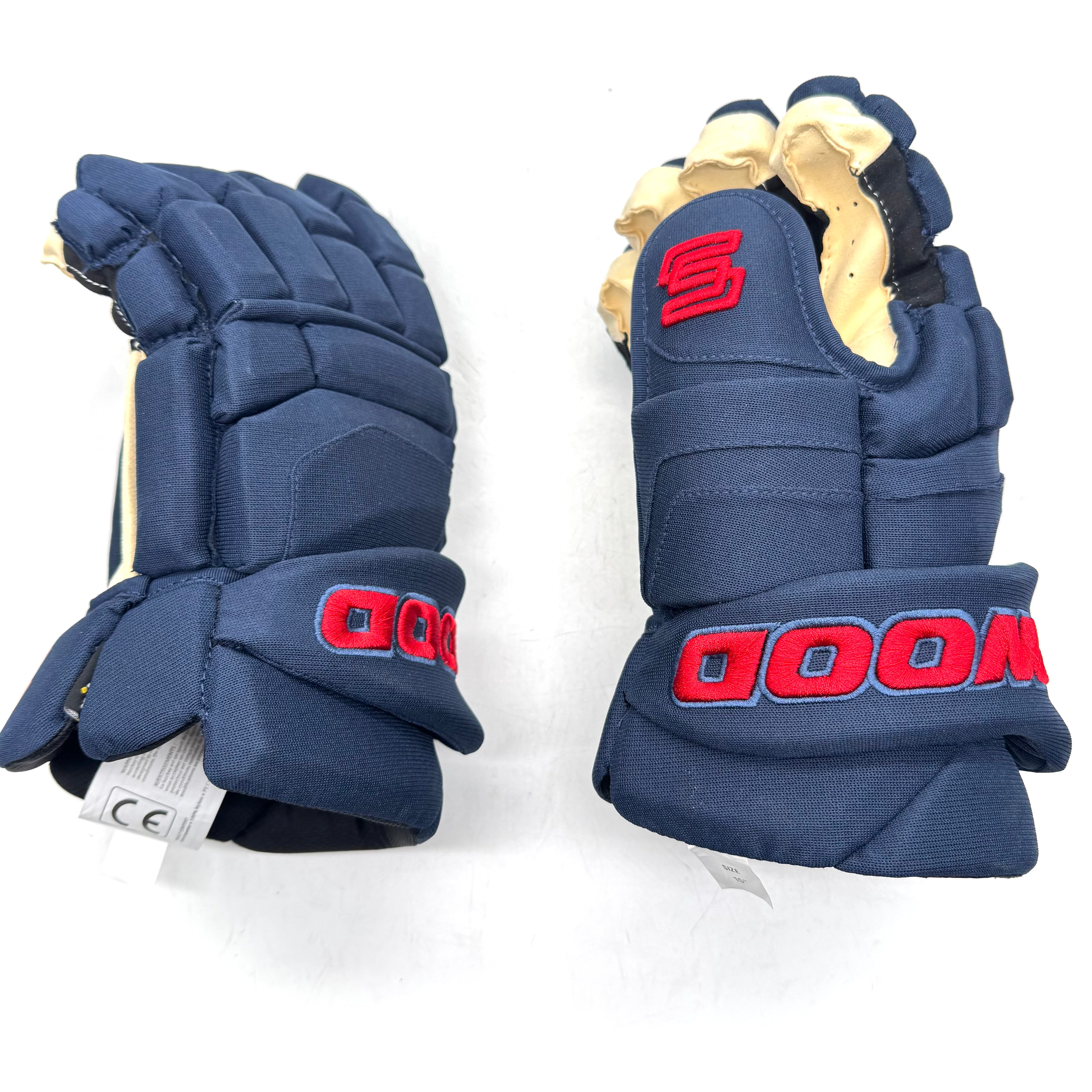 Sherwood Pro - Gant Pro Stock LNH - Rangers de New York (Marine/Rouge)