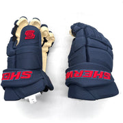 Sherwood Pro - Gant Pro Stock LNH - Rangers de New York (Marine/Rouge)