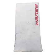 Bauer Supreme Shadow - NCAA Used Pro Stock Goalie Blocker (White/Red)