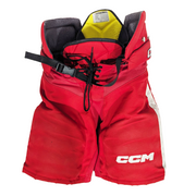 CCM HPTK - OHL Used Pro Stock Hockey Pants (Red/White)