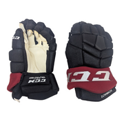 CCM HGTK - NHL Pro Stock Glove - Nick Schmaltz (Black/Burgundy)
