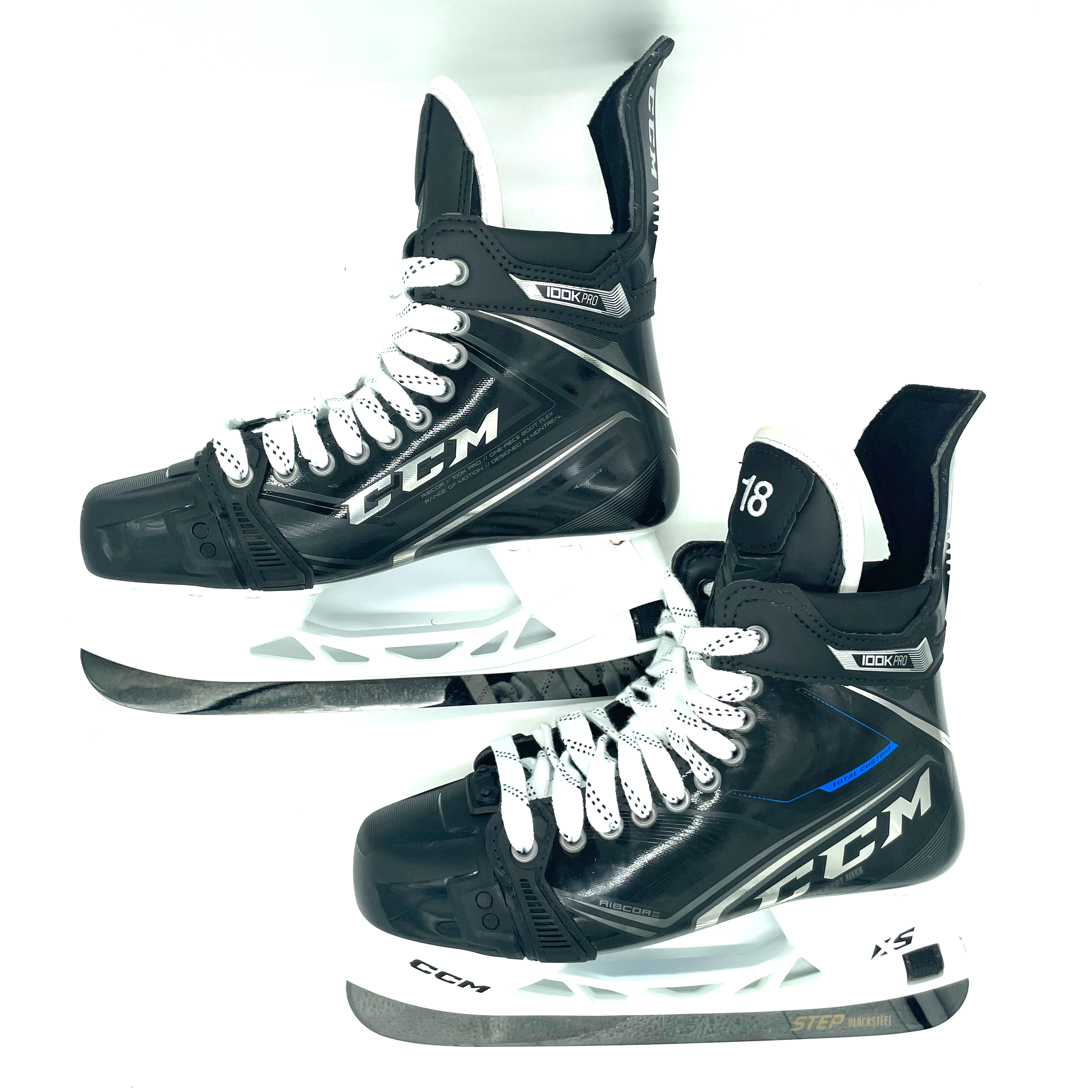CCM Ribcor 100K Pro - Pro Stock Hockey Skates - Size 8.5
