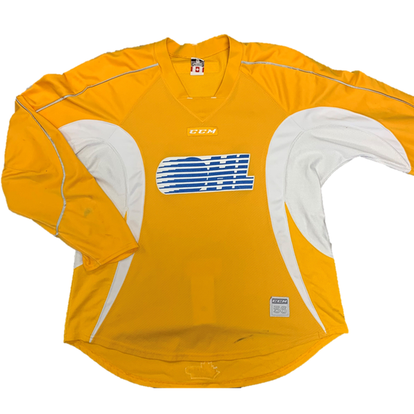 OHL - Used CCM Practice Jersey (Yellow)