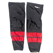 OHL - Used CCM Game Socks (Black/Red)