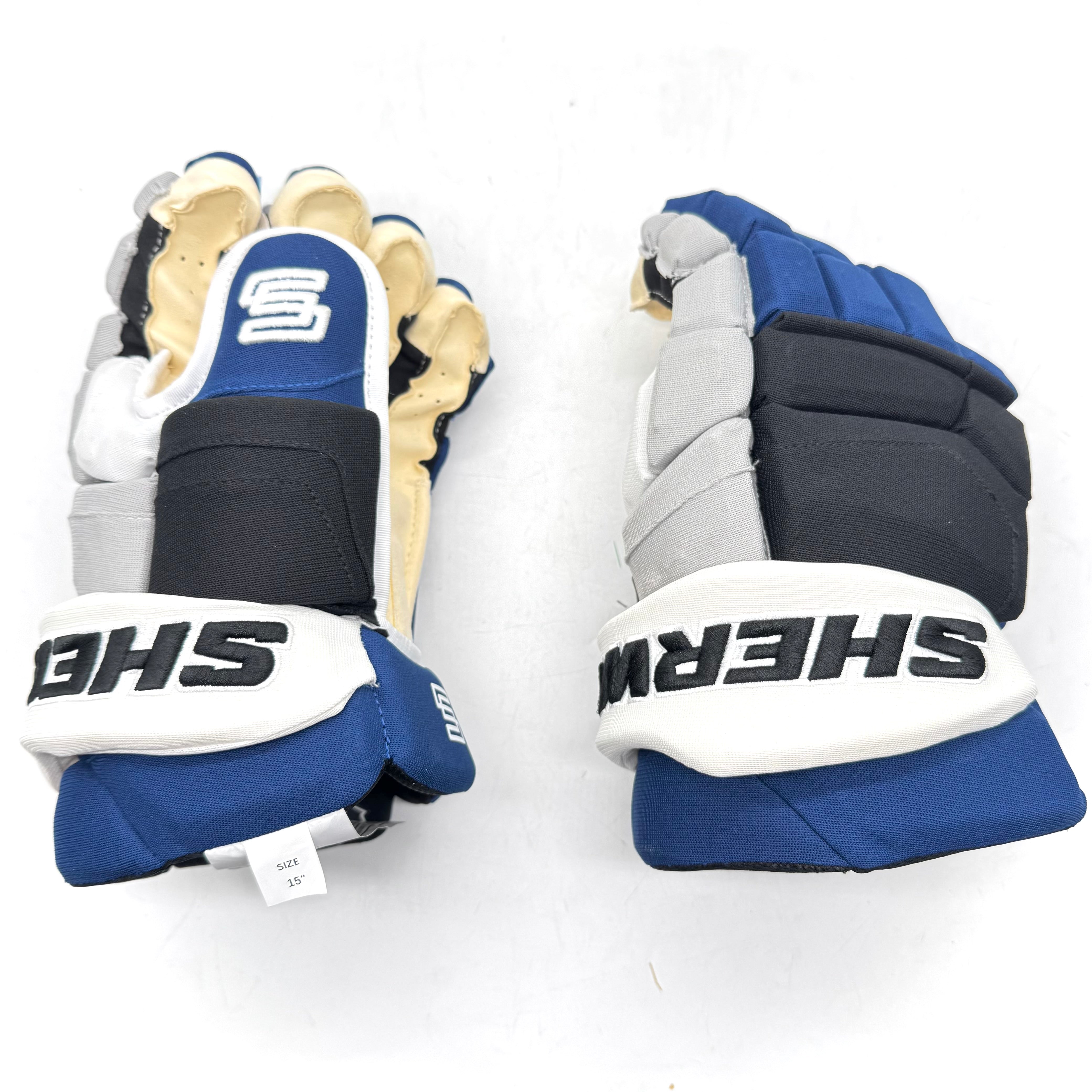 Sherwood Pro - NHL Pro Stock Glove - Tampa Bay Lightning (Blue/Black/White)