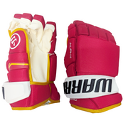 Warrior Alpha QX - NHL Pro Stock Glove - Jarred Tinordi (Red/Yellow/White)