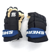 Sherwood Pro - Gant Pro Stock LNH - Toronto Maple Leafs (Noir/Bleu)