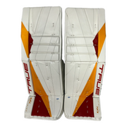 TRUE Catalyst PX3 - Pro Stock Goalie Pads (White/Red/Yellow)