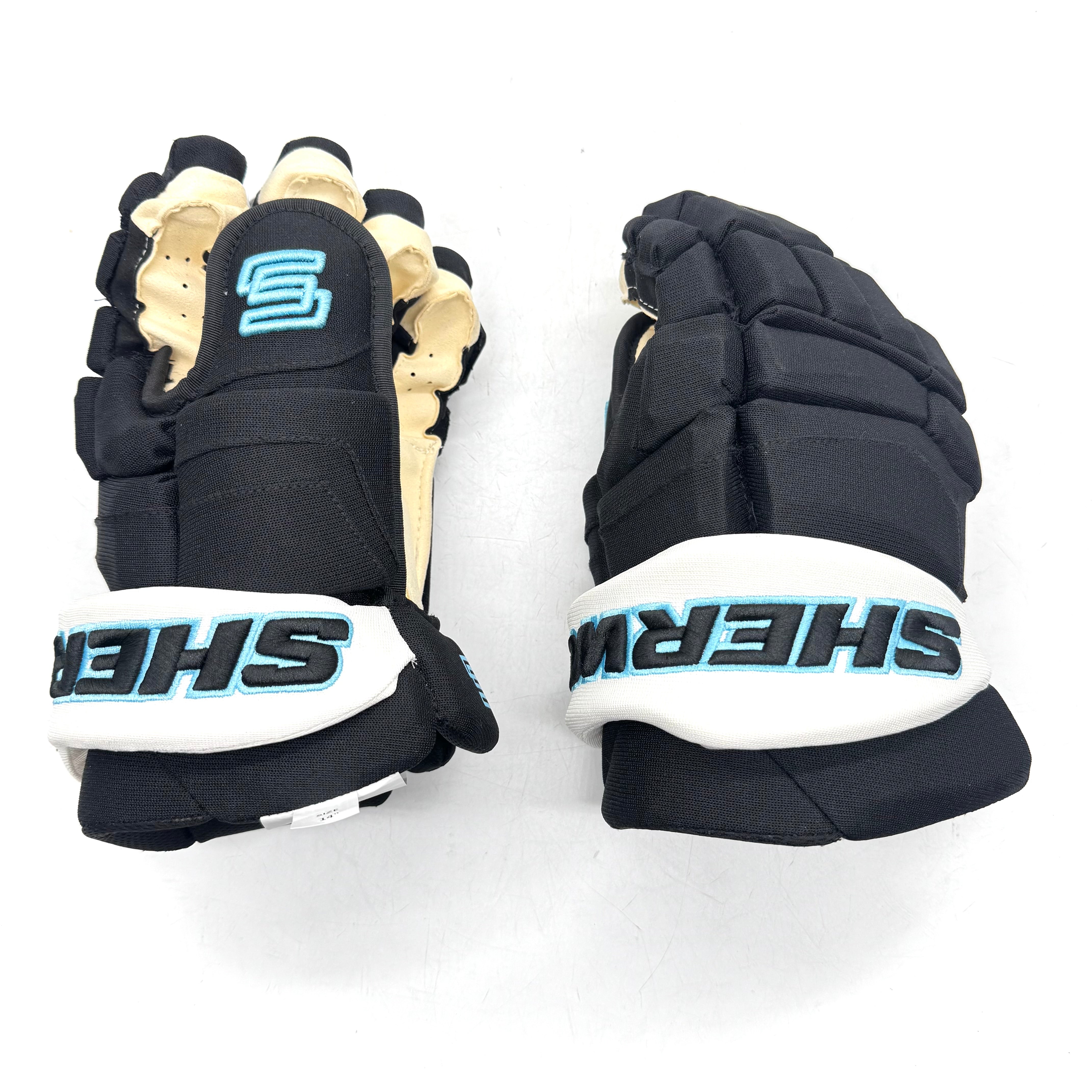 Sherwood Pro - Gant Pro Stock LNH - Utah Mammoth (Noir/Blanc)