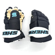 Sherwood Pro - Gant Pro Stock LNH - Utah Mammoth (Noir/Blanc)