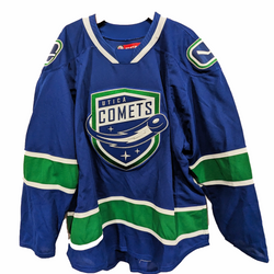 AHL Utica Comets Home Jersey (Blue/White/Green) - Main Image