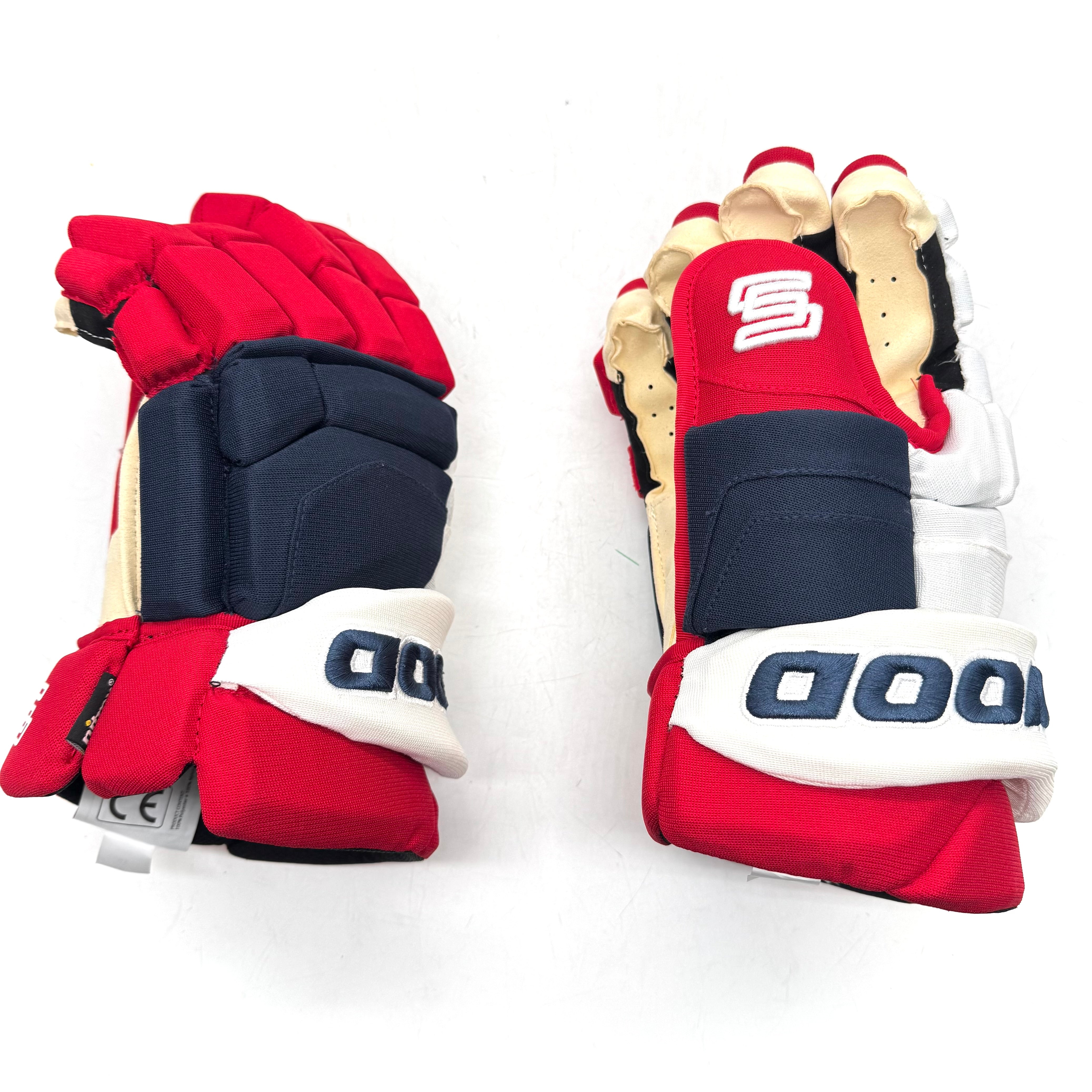 Sherwood Pro - Gant Pro Stock LNH - Jets de Winnipeg (Bleu marine/Blanc/Rouge)