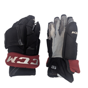 CCM HG12 - NHL Pro Stock Glove - Arizona Coyotes (Black/Burgundy)