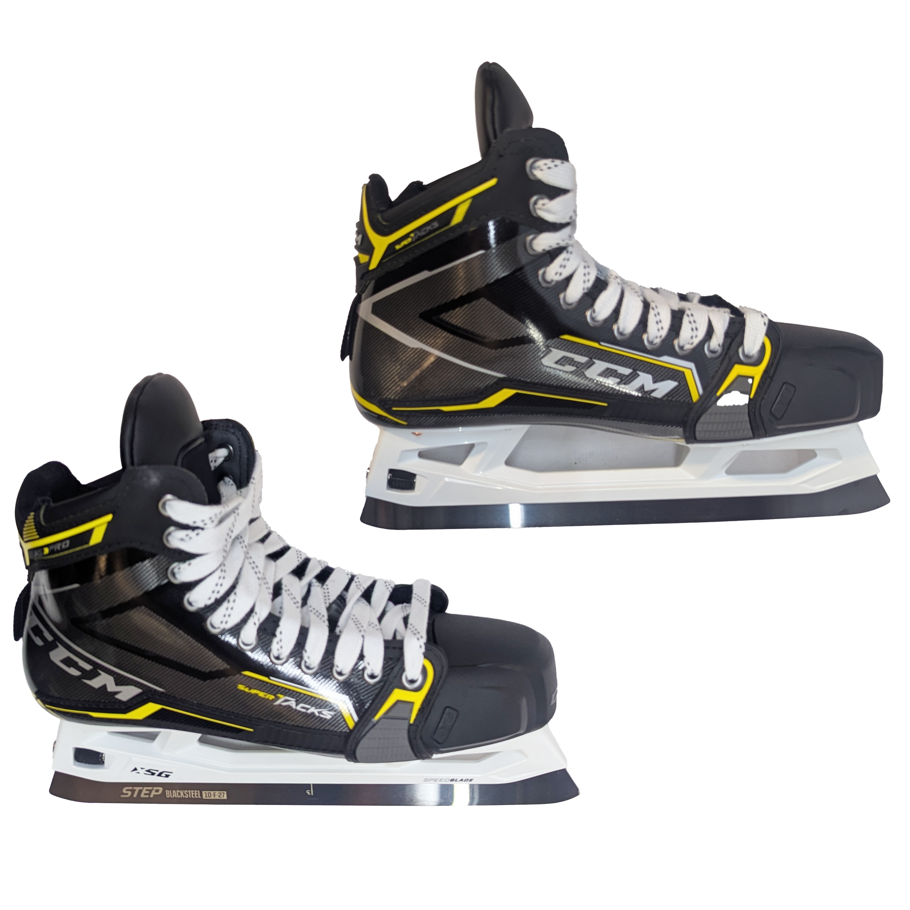 CCM SuperTacks AS3 Pro - AHL Pro Stock Hockey Goalie Skates - Size 12EE