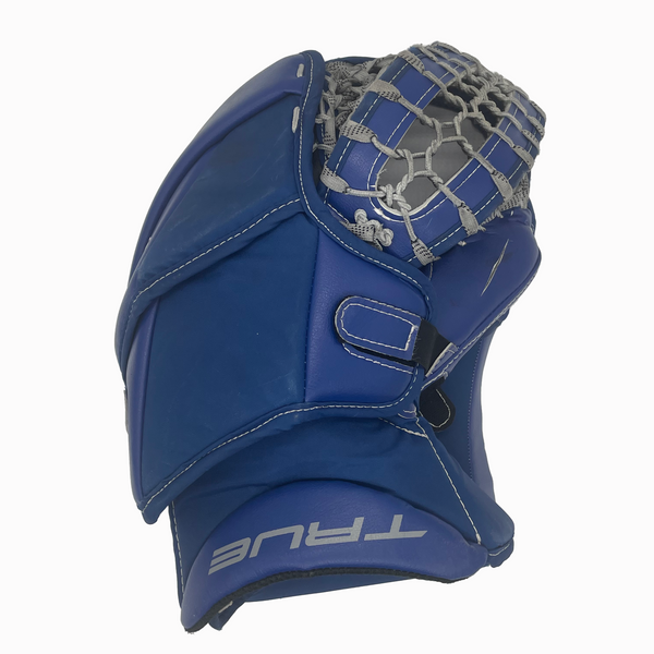 True L87 - Used Pro Stock Goalie Glove (Blue)