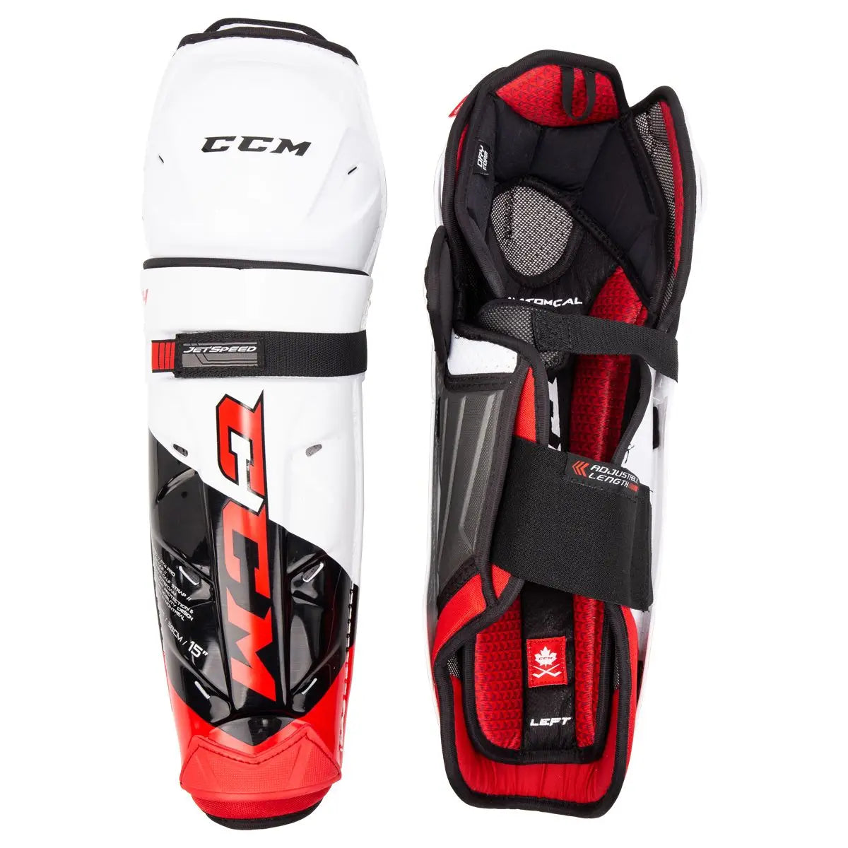 CCM Jetspeed FT4 Pro - Intermediate Shin Pads