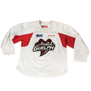 OHL - Used CCM Guelph Storm Practice Jersey (White)