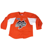 OHL - Used CCM Guelph Storm Practice Jersey (Orange)