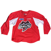 OHL - Used CCM Guelph Storm Practice Jersey (Red)