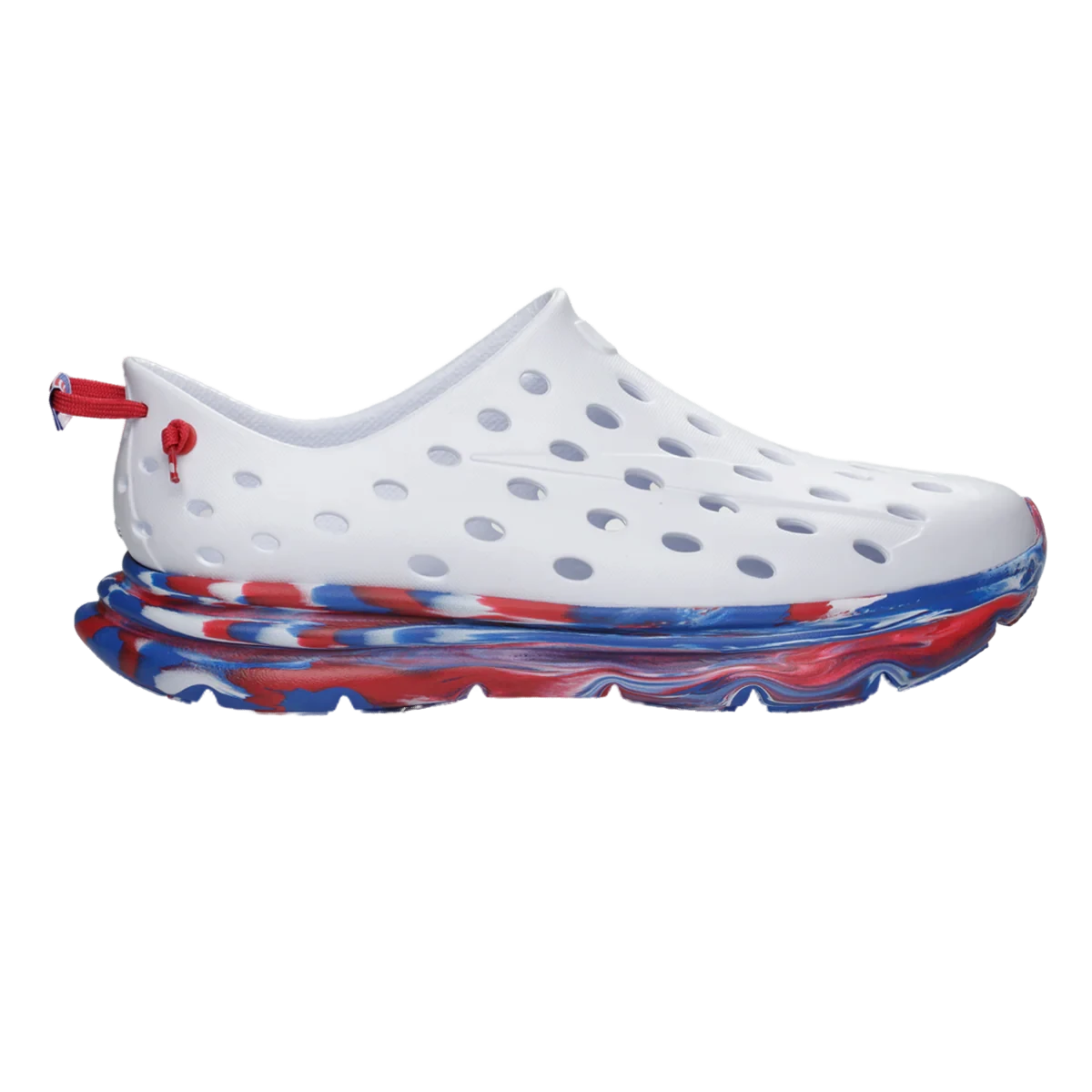 Kane - Revive Shoe Stars and Stripes Swirl (White/Red/Blue)
