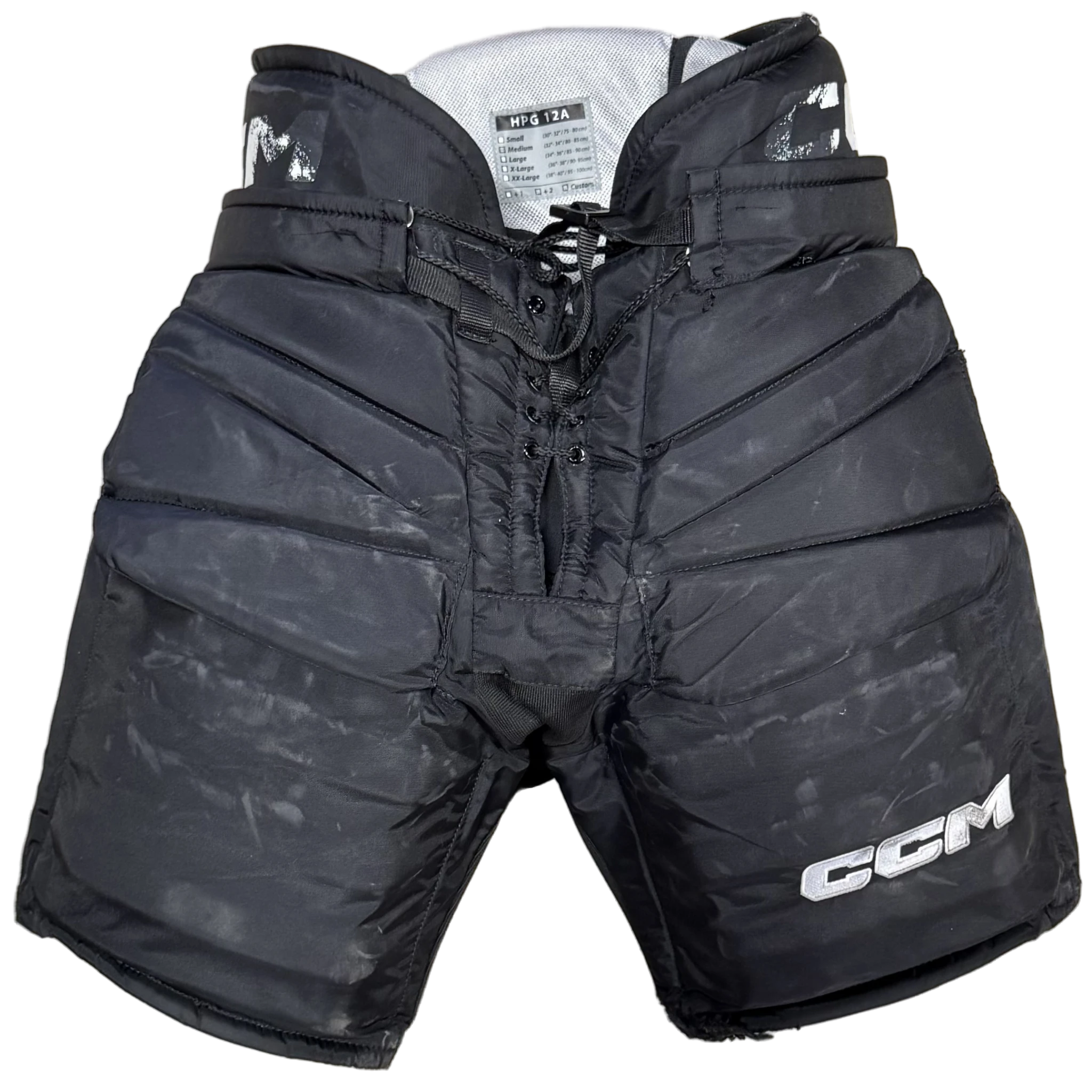 CCM HPG12A - Used Pro Stock Hockey Goalie Pants (Black)