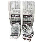 CCM Extreme Flex 6 - Used Pro Stock Goalie Full Set (White/Maroon/Black)