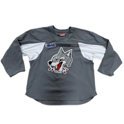 OHL - Used CCM Sudbury Wolves Practice Jersey (Grey)