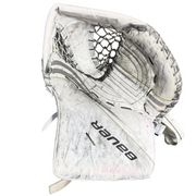 Bauer Supreme Mach - Used NCAA Pro Stock Goalie Glove (White)