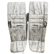 Brian's Gnetik - Used Pro Stock Goalie Pads (White)