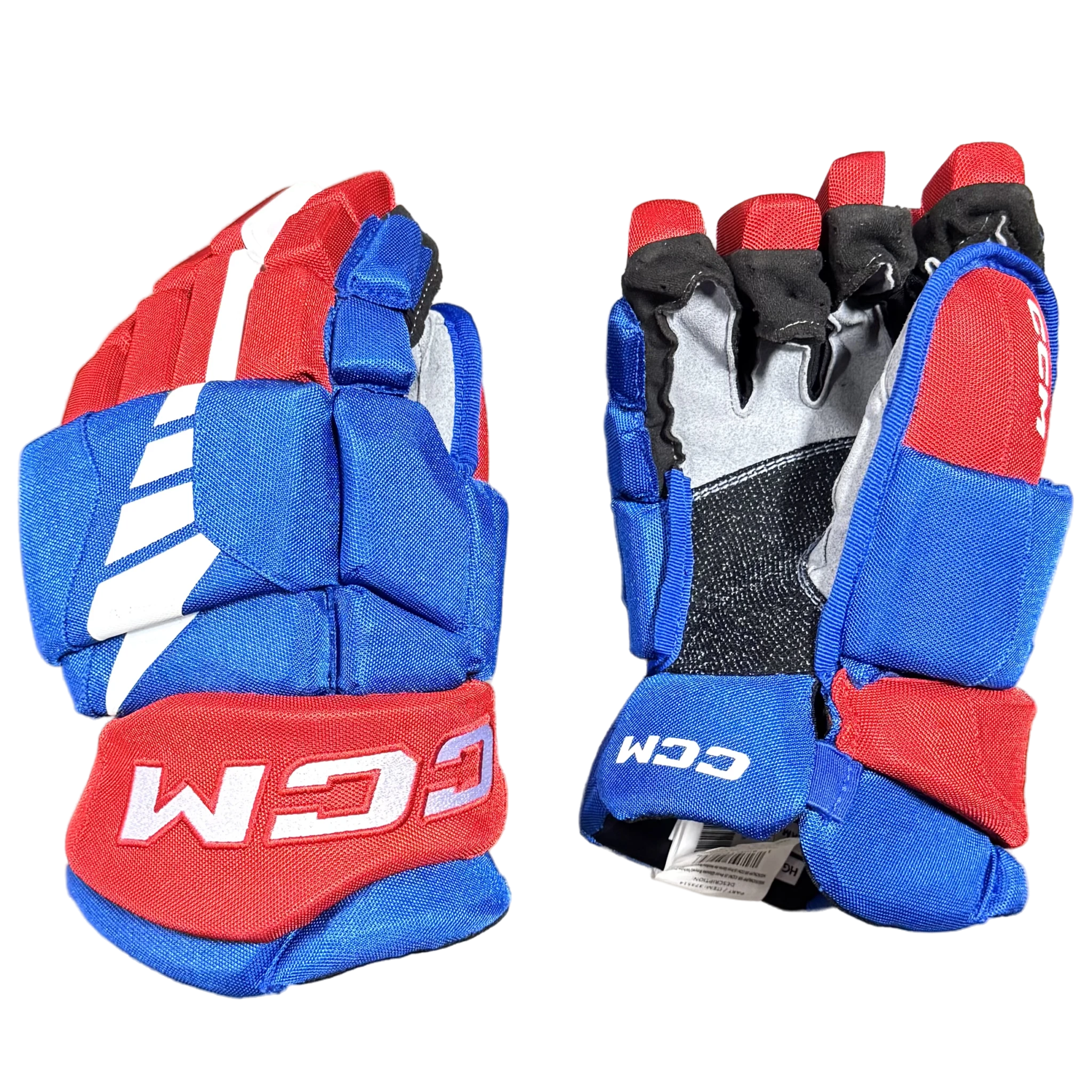 CCM HGJSCHLPP - OHL Pro Stock Glove (Blue/Red/White)