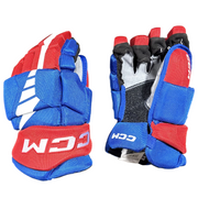 CCM HGJSCHLPP - OHL Pro Stock Glove (Blue/Red/White)