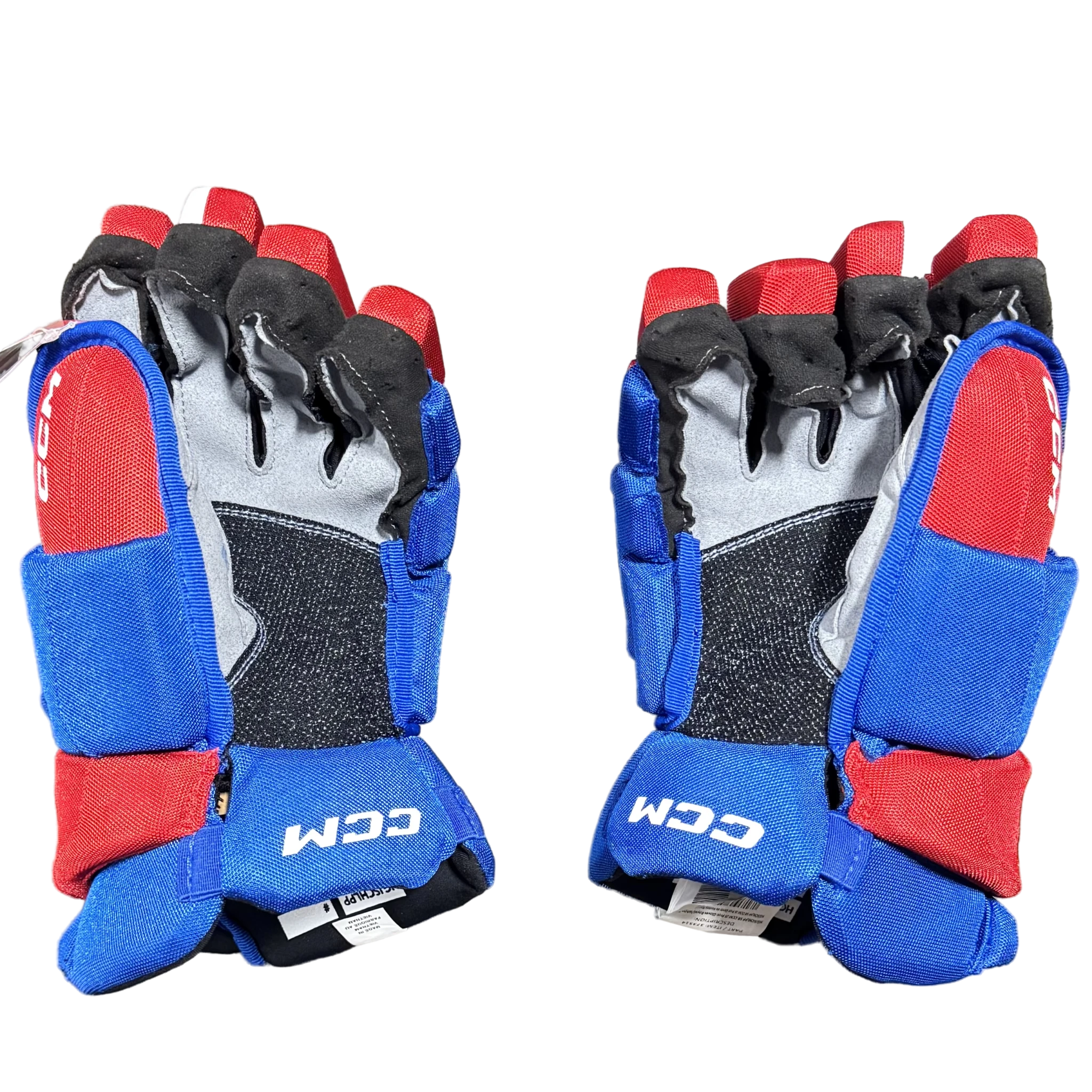 CCM HGJSCHLPP - OHL Pro Stock Glove (Blue/Red/White)