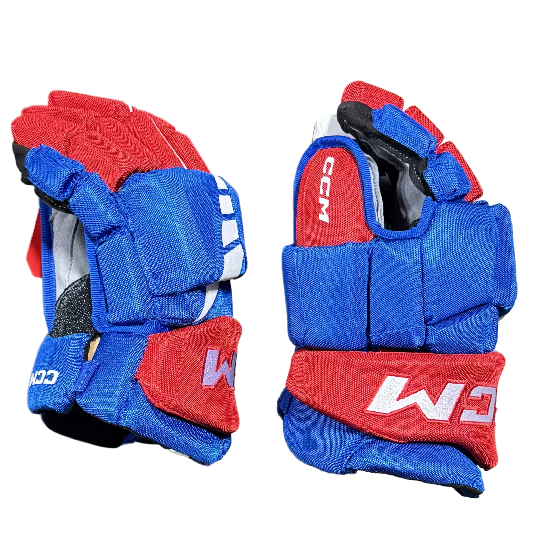 CCM HGJSCHLPP - OHL Pro Stock Glove (Blue/Red/White)