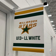 HSM Team Custom Sublimated Door Flag