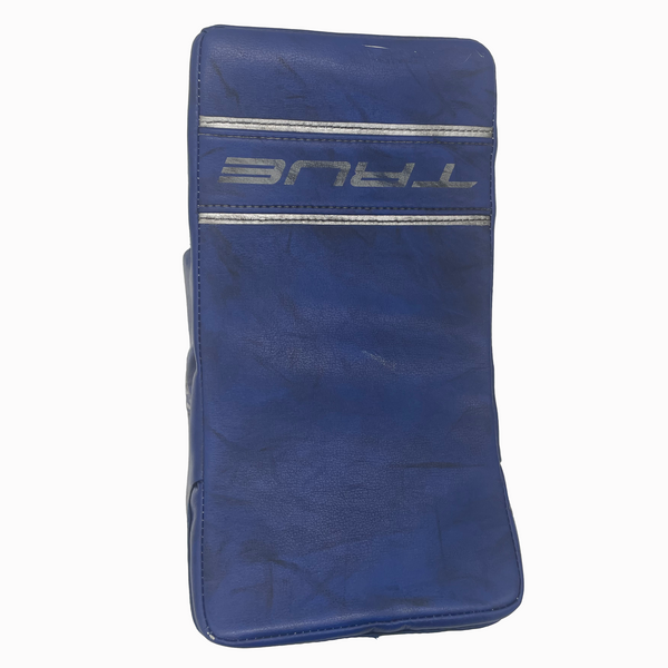 True L87 - Used Pro Stock Goalie Blocker (Blue)