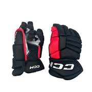 CCM HGJSCHL - OHL Pro Stock Glove (Black/Red)