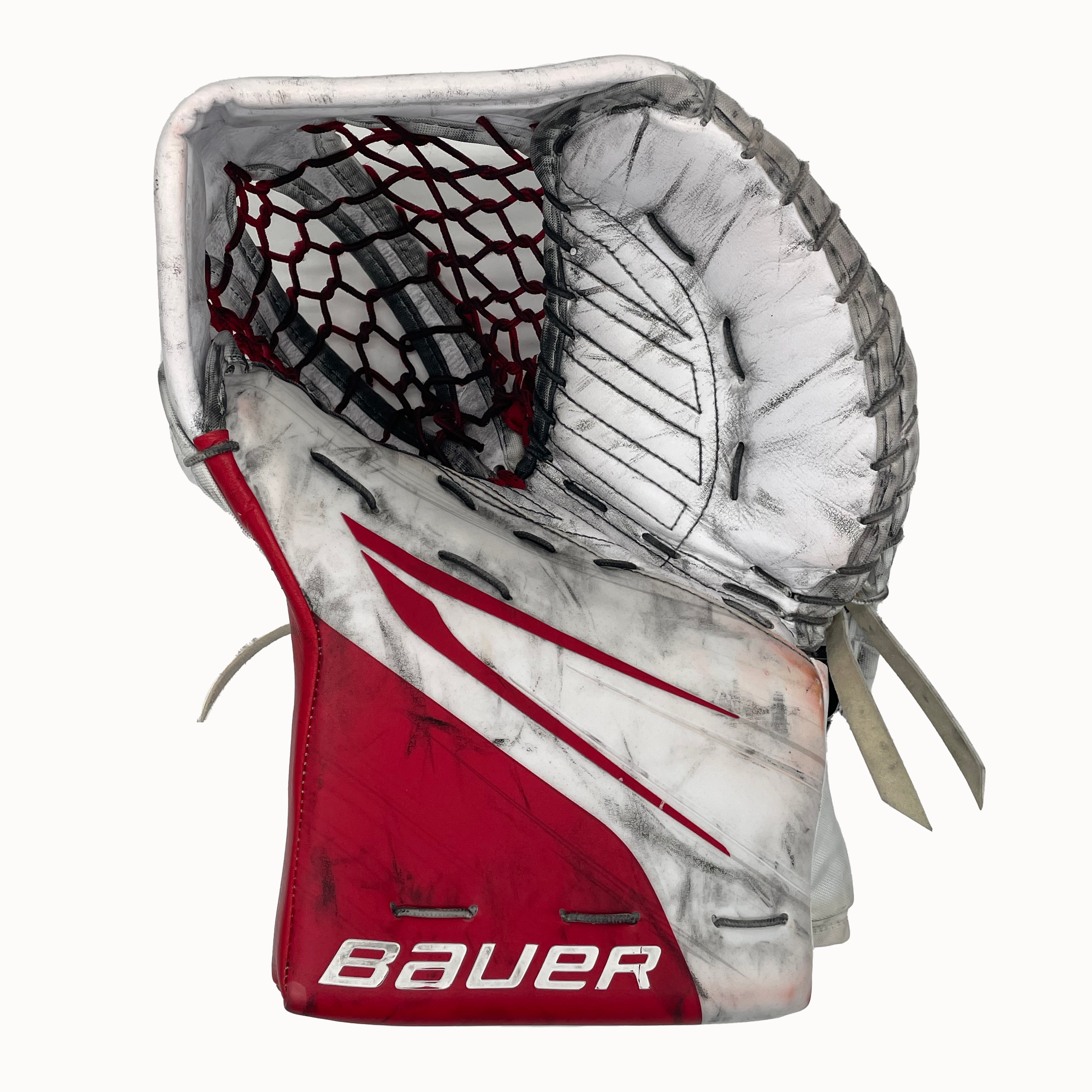 Bauer Vapor Hyperlite 2 - Used Pro Stock Senior Full Goalie Set (White/Red)