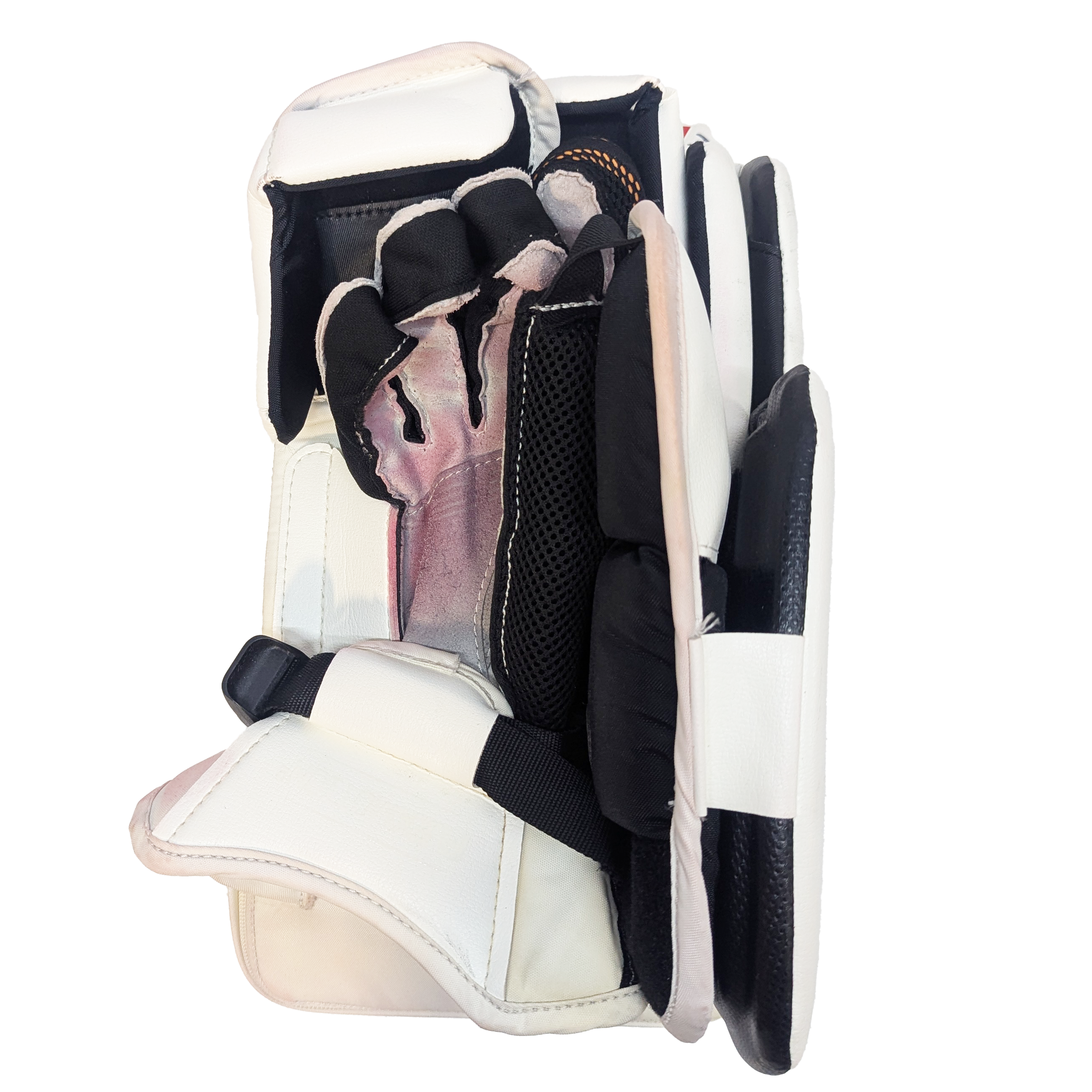 CCM Extreme Flex 6 - Used AHL Pro Stock Senior Goalie Full Set (White/Red/Yellow)