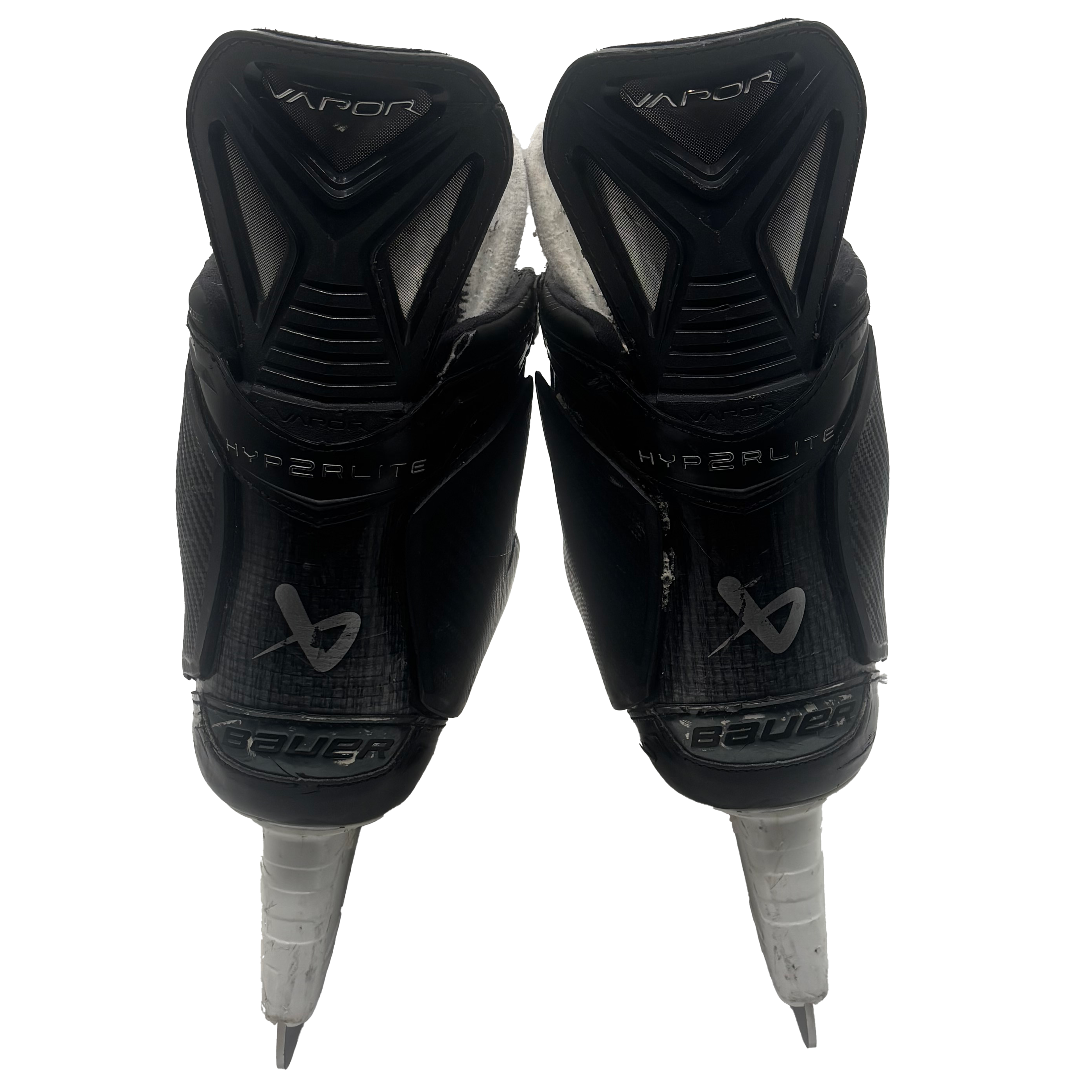 Bauer Vapor Hyperlite 2 - Used Pro Stock Hockey Skates - Size 11E with Shot Blockers
