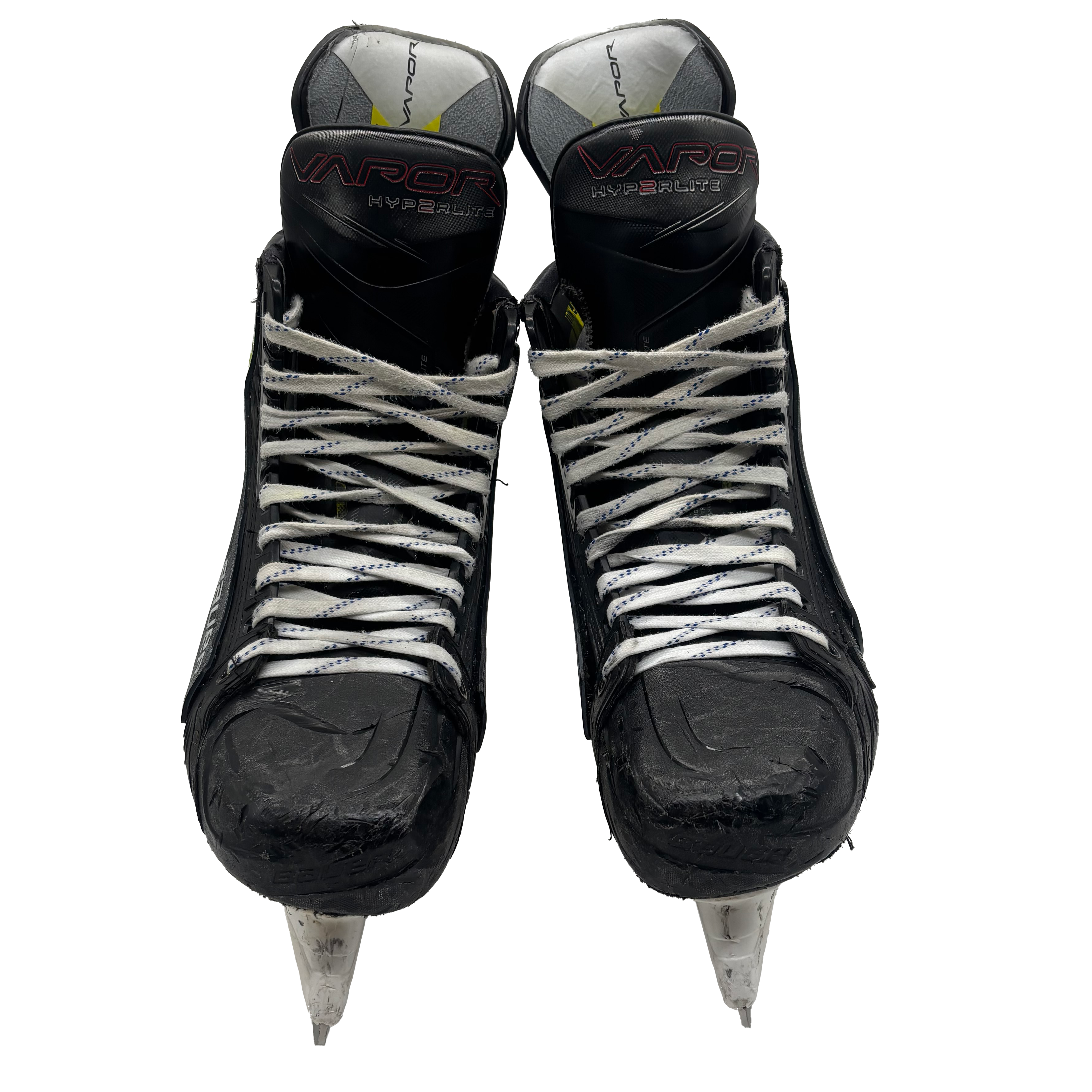Bauer Vapor Hyperlite 2 - Used Pro Stock Skates - Size 10 Fit 2 with Shot Blockers