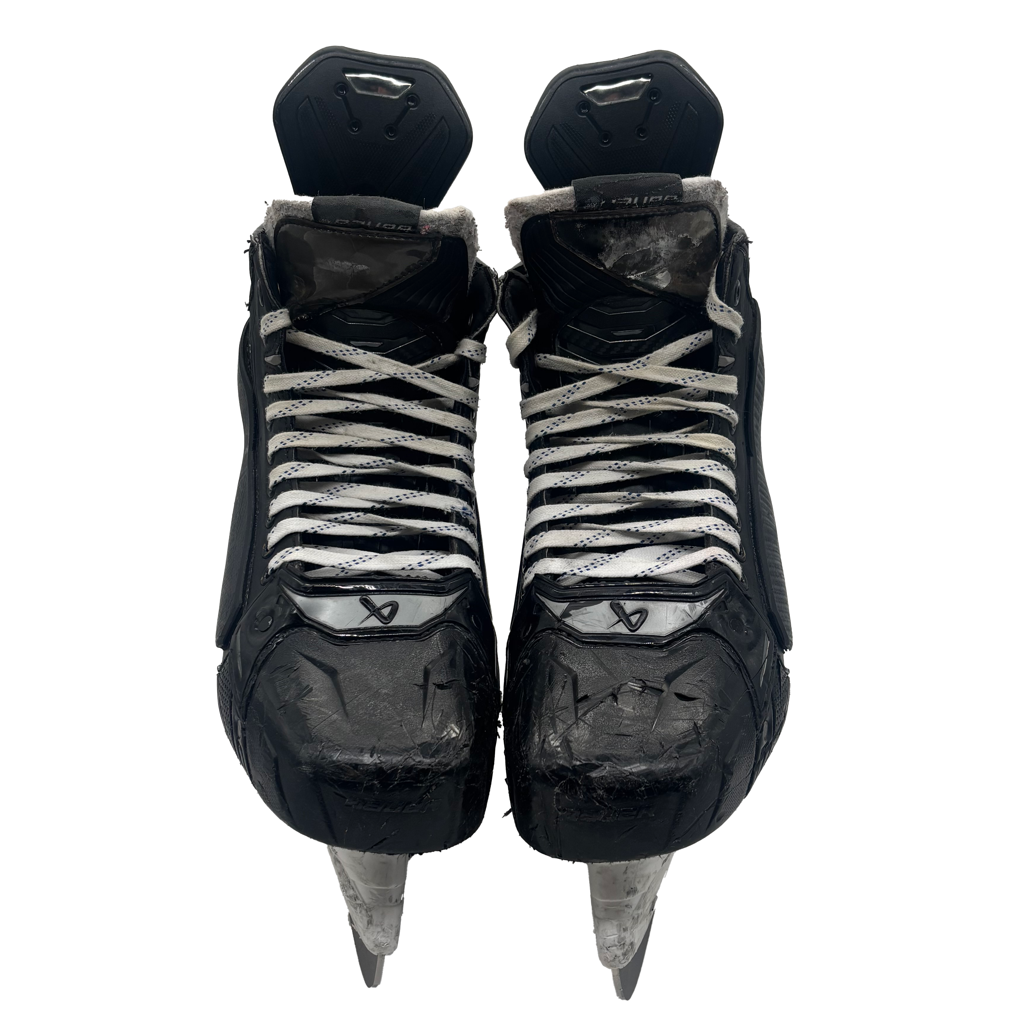 Bauer Supreme Shadow - Used Pro Stock Hockey Skates - Size 12E with Shot Blockers
