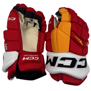 CCM HGTKSP - NHL Pro Stock Glove - Nazem Kadri (Red/Yellow/White)