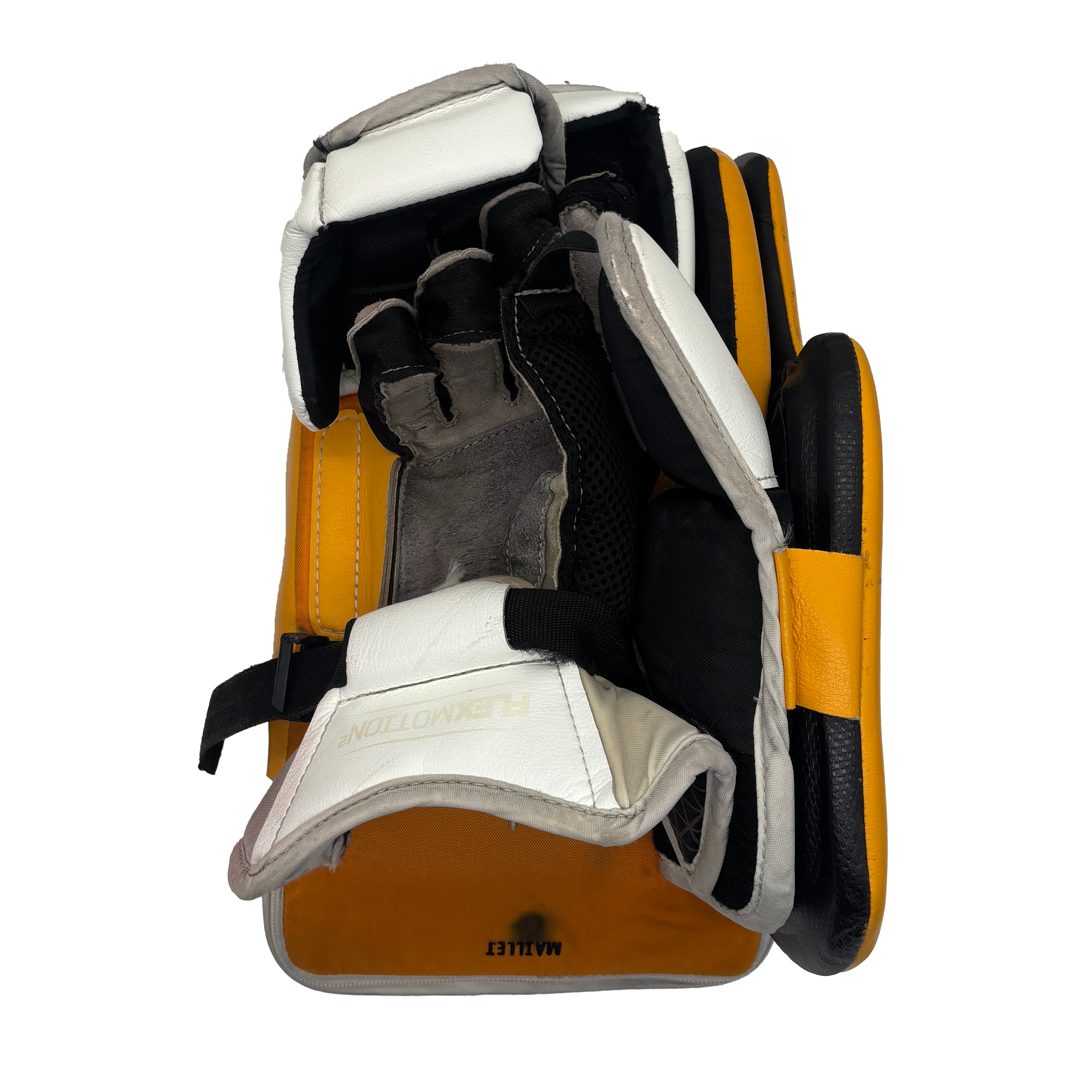 CCM Extreme Flex 6 - Used Pro Stock Full Set (White/Yellow/Black)