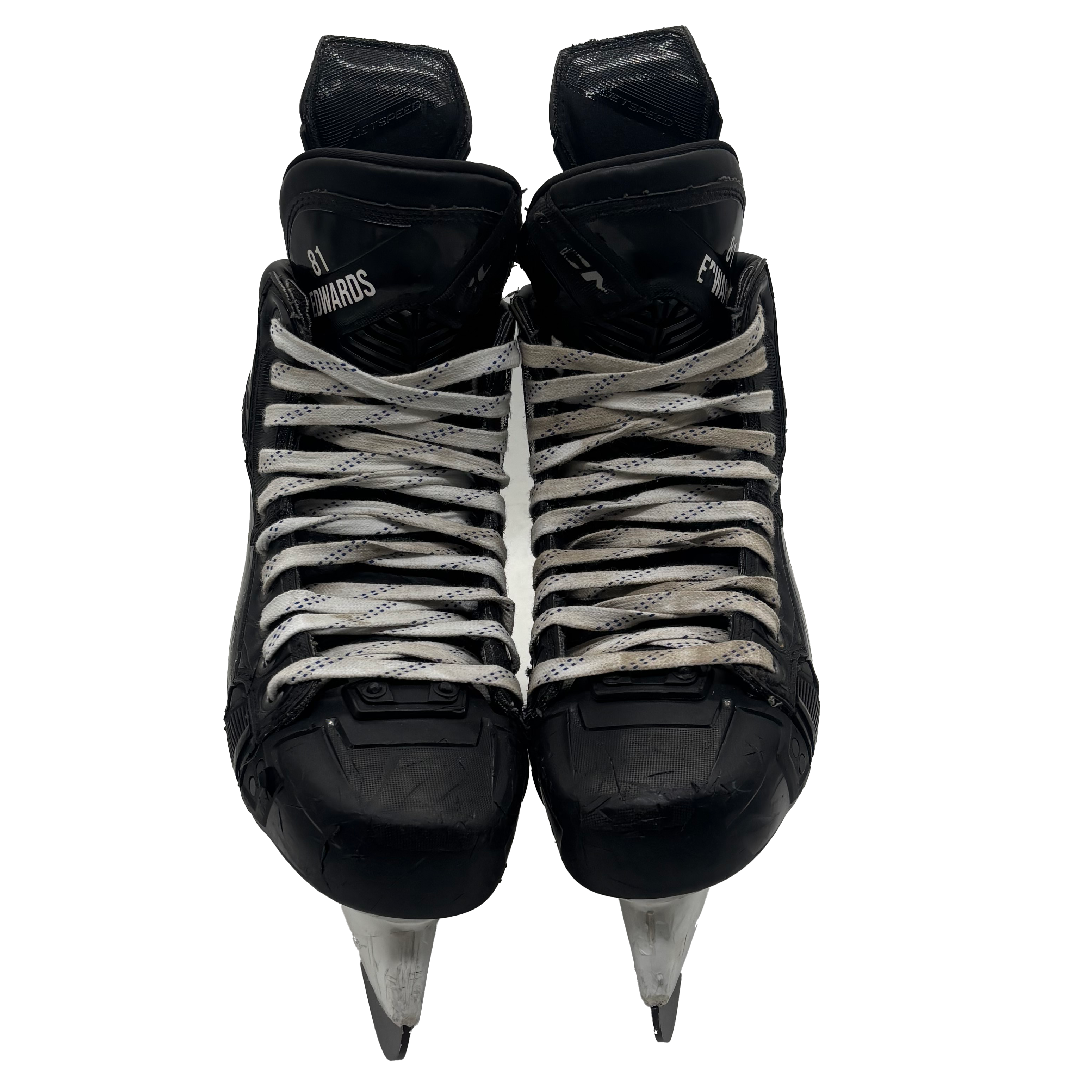 CCM Jetspeed FT6 Pro - Used Pro Stock Hockey Skates - Size 8.5 (Yellow)